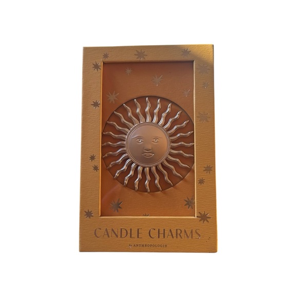 Anthropologie Other - Anthropologie gold colored Sun Candle Charm-NEW